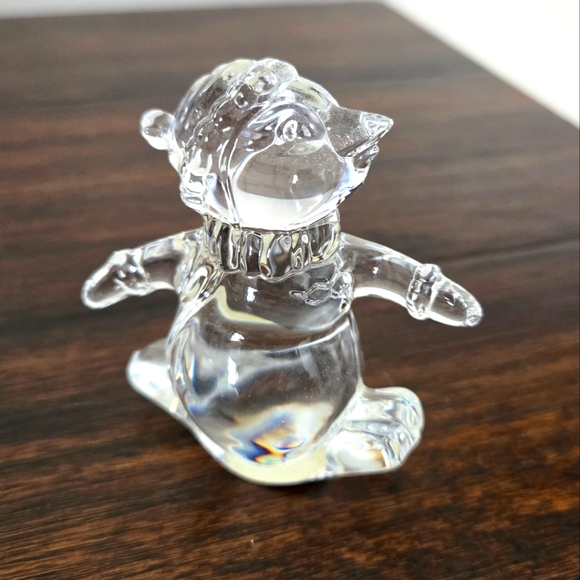 Princess House Other - Princess House 24% Lead Crystal Rocking Penguin Figurine Germany EUC
